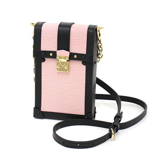 Louis Vuitton LOUIS VUITTON Pochette Trunk Vertical Epi Rose Ballerine M67872 Pink Pouch Shoulder: Louis Vuitton LOUIS VUITTON Pochette Trunk Vertical Epi Rose Ballerine M67872 Pink Pouch Shoulder Bag Clutch Brand: Louis Vuitton Country of Origin: Spain Type: Clutch bag Pochette Shoulder bag Season