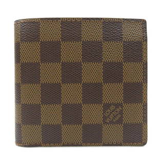 Louis Vuitton N61675 Portofeuil Marco Damier Ebene Bi-Fold Wallet Canvas Ladies LOUIS VUITTON: Louis Vuitton N61675 Portofeuil Marco Damier Ebene Bi-Fold Wallet Canvas Ladies LOUIS VUITTON Brand: Louis Vuitton Line: Damier Type: Wallet (bi-fold) Gender: Women Material: Damier Canvas 