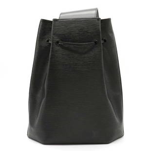 LOUIS VUITTON Episack Ad Shoulder Bag Semi-shoulder One Leather Noir Black M80153: LOUIS VUITTON Episack Ad Shoulder Bag Semi-shoulder One Leather Noir Black M80153 Brand: Louis Vuitton Line: Epi Type: Shoulder bag Material: Epi leather Epi leather: Color: Noir Style:
