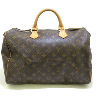 LOUIS VUITTON Speedy 35 M41524 Monogram MB0022 Handbag Monogram: LOUIS VUITTON Speedy 35 M41524 Monogram MB0022 Handbag Monogram Brand: LOUIS VUITTON Style: Handbag Exterior Color: Monogram Exterior Material: Monogram Canvas Model Number: M41524 Product Name: