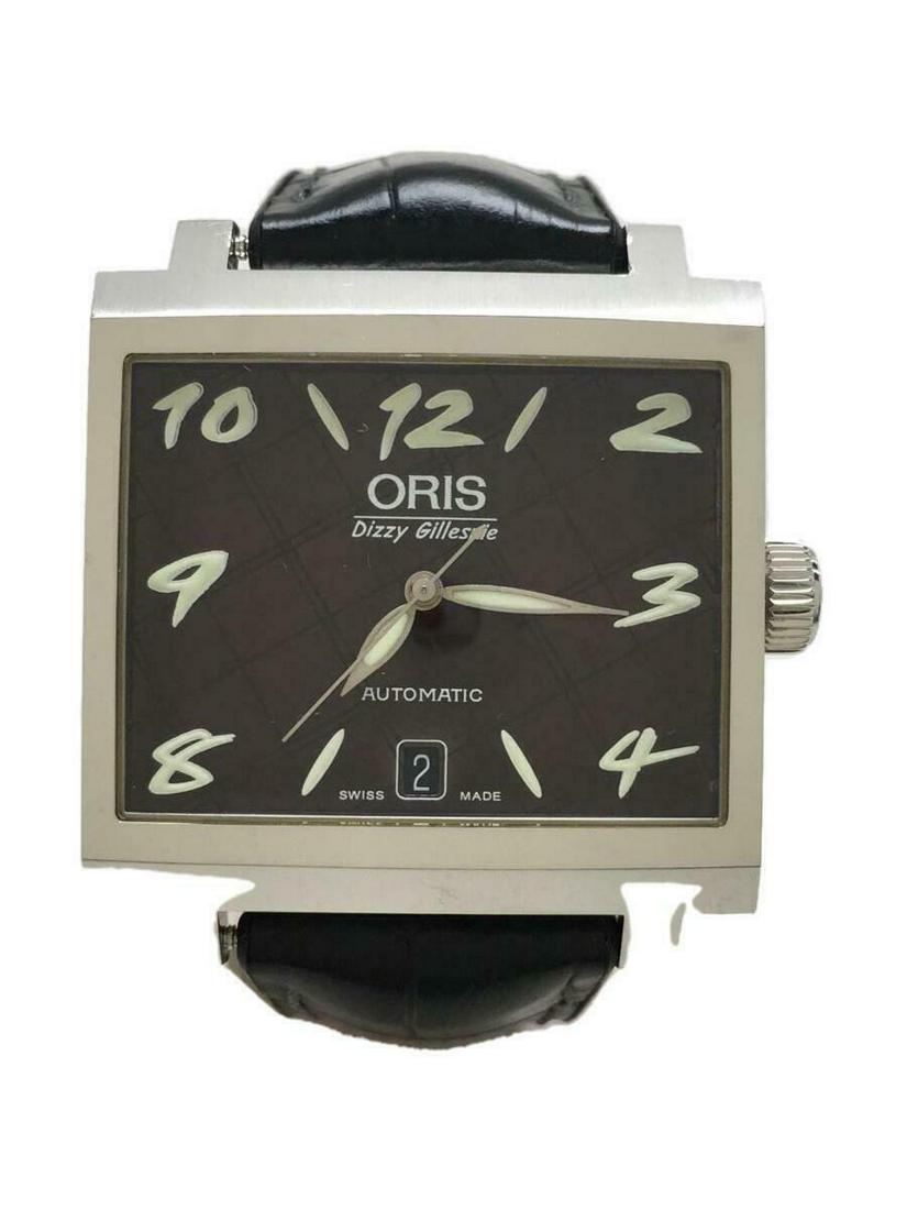 ORIS Dizzy Gillespie Self-winding Analog Leather Brown Black Men's Watch: ORIS Dizzy Gillespie Self-winding Analog Leather Brown Black Men's Watch Brand: Oris Type: Wristwatch Department: Mens Pre-Owned The BIDHAUS Guarantee: All items in this auction are guaranteed authent