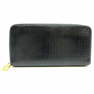 Loewe Linen Round Wallet Men's Long Leather Black: Loewe Linen Round Wallet Men's Long Leather Black Brand: Loewe Line: Linen Type: Long wallet (bi-fold) Gender: Men Material: Leather Leather: Color: Black Size (HxWxD): 10cm x 19cm x 2cm /