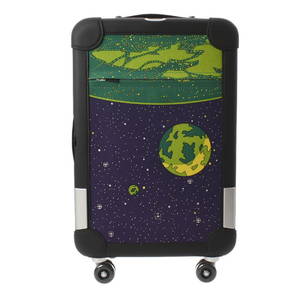 HERMES Hermes Trolley Case R.M.S Black Unisex Taurillon / Canvas Carry Bag