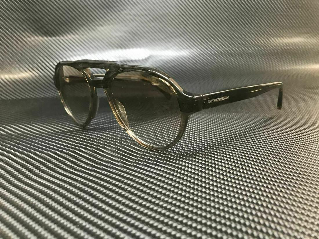 EMPORIO ARMANI EA4128 574713 Brown Pilot 54 mm Men's: EMPORIO ARMANI EA4128 574713 Brown Pilot 54 mm Men's Brand: Emporio Armani Department: Men Frame Color: Brown Type: Sunglasses New The BIDHAUS Guarantee: All items in this auction are guaranteed authe