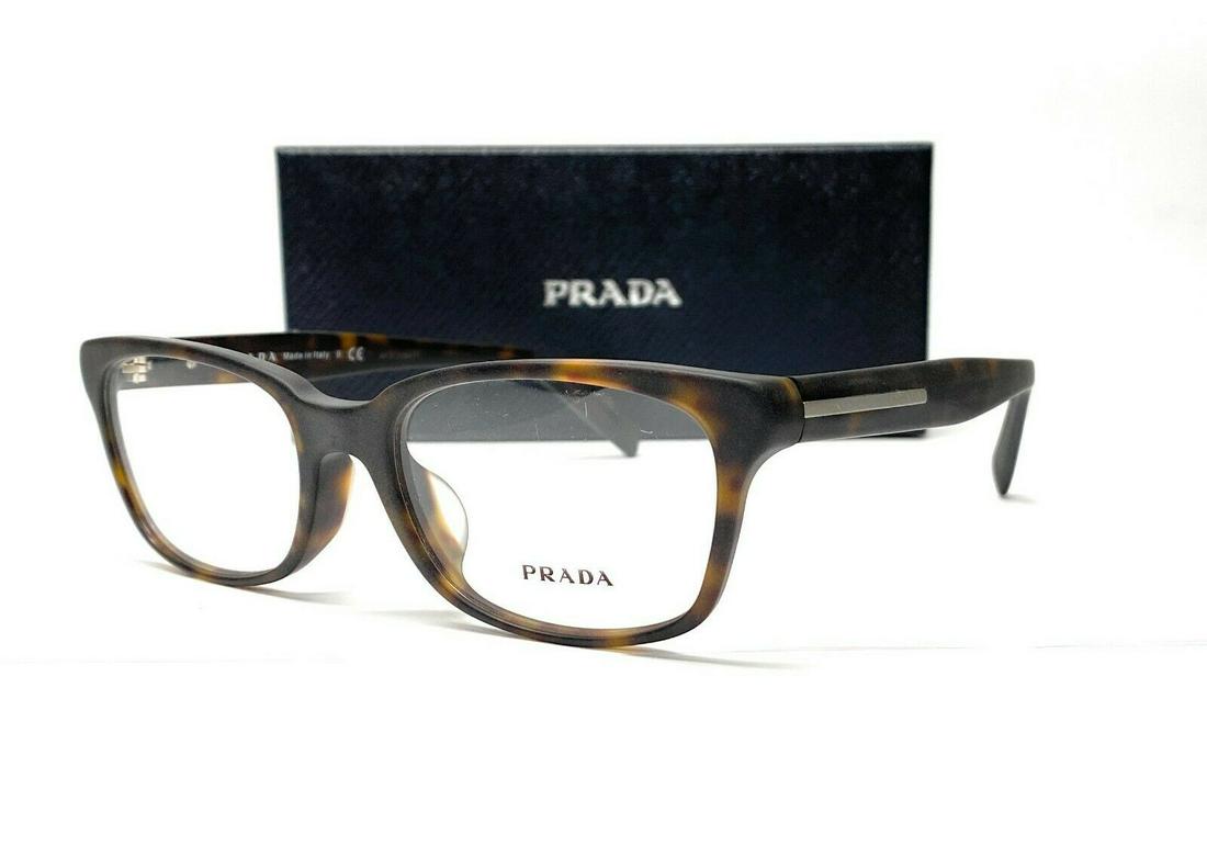 PRADA PR 26RV HAQ1O1 Matte Havana Demo Lens Men's Eyeglasses: PRADA PR 26RV HAQ1O1 Matte Havana Demo Lens Men's Eyeglasses Brand: PRADA Department: Men Type: Eyeglasses Frame Color: Brown New The BIDHAUS Guarantee: All items in this auction are guaranteed authen