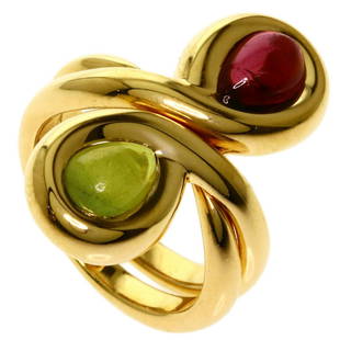 Chanel Peridot Pink Tourmaline Ring / K18 Yellow Gold Ladies: Chanel Peridot Pink Tourmaline Ring / K18 Yellow Gold Ladies Brand: Chanel Model: Peridot Gender: Women Color: Yellow Material: Yellow gold (18K) Stone: Peridot US Size: 6 Other Size: 11 