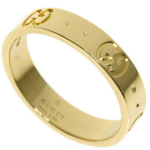 Gucci Icon # 10 Ring / K18 Yellow Gold Ladies GUCCI: Gucci Icon # 10 Ring / K18 Yellow Gold Ladies GUCCI Brand: Gucci Line: Icon Model: Ring / ring Gender: Women Color: Yellow Material: Yellow gold (18K) US Size: 5.5 Other Size: 10 Width: