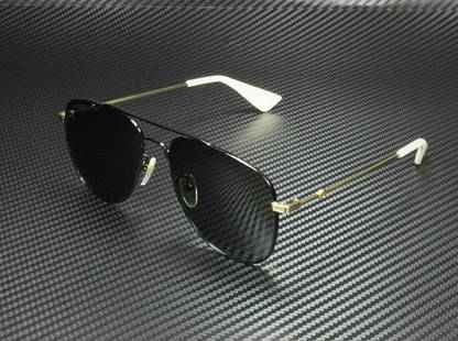 GUCCI GG0514S 001 Aviator Black Gold Grey Men's Sunglasses 57: GUCCI GG0514S 001 Aviator Black Gold Grey Men's Sunglasses 57 Brand: Gucci Department: Men Type: Sunglasses Frame Color: Black Style: Aviator Lens Color: Gray Frame Material: Acetate Lens Material: