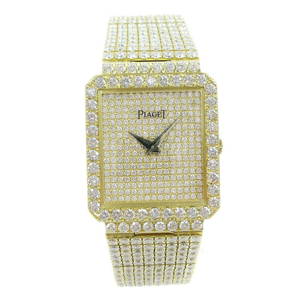 PIAGET Tradition Ref.81541C626 Quartz Wristwatch Watch  K18 Diamond 50****