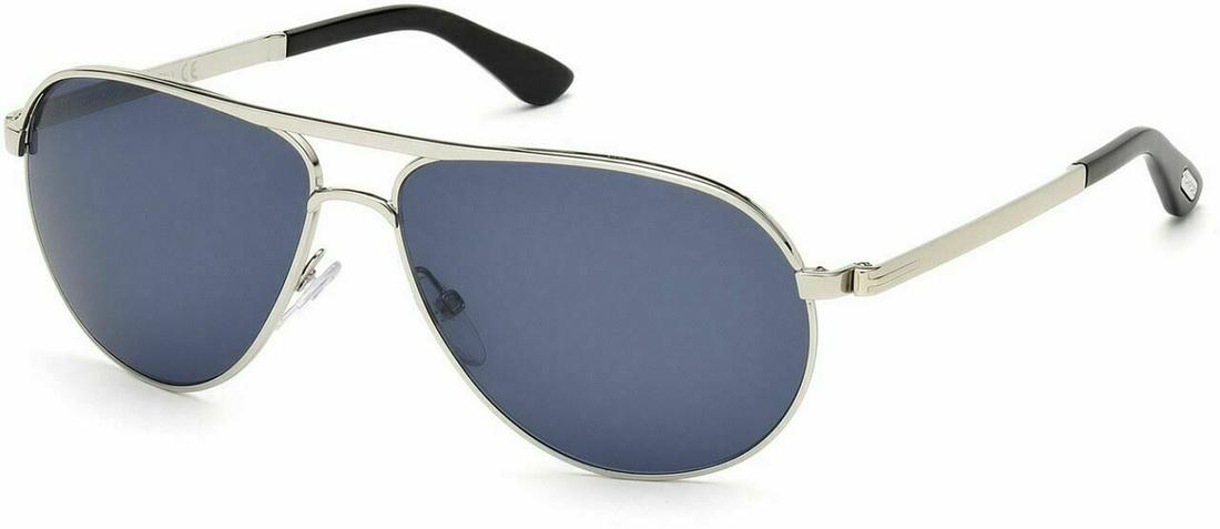TOM FORD Marko FT0144 18V Shiny Rhodium Blue Aviator 58 mm Men's: TOM FORD Marko FT0144 18V Shiny Rhodium Blue Aviator 58 mm Men's Brand: Tom Ford Department: Men Frame Color: Blue Style: Aviator Type: Sunglasses New The BIDHAUS Guarantee: All items in this auction