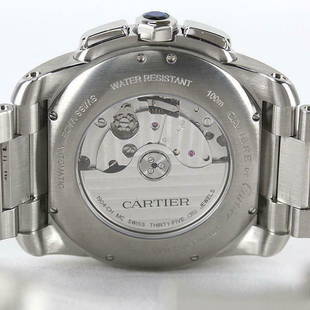 Cartier Chrono W7100045 Stainless Steel Silver Dial Automatic Men's Watch: Cartier Chrono W7100045 Stainless Steel Silver Dial Automatic Men's Watch Brand: Cartier Type: Wristwatch Department: Mens Pre-Owned The BIDHAUS Guarantee: All items in this auction are