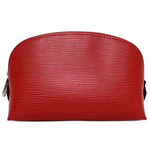 Louis Vuitton Pouch Pochette Tick Red Coquelicot Epi M41114SK1176 LOUIS VUITTON Ladies Makeup: Louis Vuitton Pouch Pochette Tick Red Coquelicot Epi M41114SK1176 LOUIS VUITTON Ladies Makeup Brand: Louis Vuitton Line: Epi Type: Pochette Material: Epi leather Epi leather: Color: