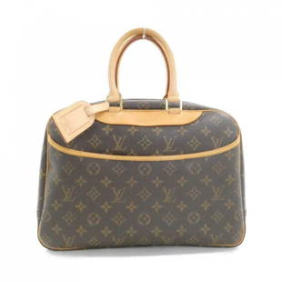 LOUIS VUITTON Monogram Bowling Vanity M47270 Bag: LOUIS VUITTON Monogram Bowling Vanity M47270 Bag Brand: LOUIS VUITTON Style: Bag Other Exterior Color: MARRON / GOLD Parts Exterior Material: Coated canvas Gender: Ladies Size: WxHxD: