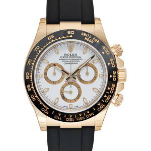 Rolex Cosmograph Daytona 18ct Yellow Gold Automatic White Dial Men's Watch - 116518LN