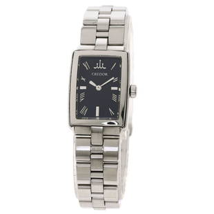 Seiko 5A70-0AD0 Credor Signo Aqua GSWE975 Watch Stainless Steel / SS Ladies SEIKO: Seiko 5A70-0AD0 Credor Signo Aqua GSWE975 Watch Stainless Steel / SS Ladies SEIKO Brand: Seiko Line: Credor Gender: Women Display: Analog Material (Case): Stainless steel Material (Band):