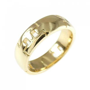 HERMES Hercules Petit Model Ring: HERMES Hercules Petit Model Ring Brand: HERMES Style: Ring Material: 750 Yellow Gold Gender: Ladies Size: 8.0 (JPN size) (48) Accessories: No accessories Main Stone: No stone ActualSize: W: 5.2mm