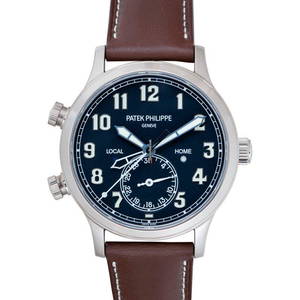 Patek Philippe Complications Blue Dial Men's Watch - 5524G-001