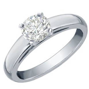 1.35 ctw Certified VS/SI Diamond Solitaire Ring 14k White Gold: 1.35 ctw Certified VS/SI Diamond Solitaire Ring 14k White Gold 1.35 ctw Certified VS/SI Diamond Solitaire Ring 14k White Gold Designer Brand Luxury Jewelrymade in the USA Suggested Retail Price: