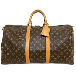 Louis Vuitton Boston Bag Keepol 50 Brown Monogram M41426 872 LOUIS VUITTON Travel Men's Women's: Louis Vuitton Boston Bag Keepol 50 Brown Monogram M41426 872 LOUIS VUITTON Travel Men's Women's Unisex LV Nume Leather Brand: Louis Vuitton Line: Monogram Type: Boston bag Color: Brown Monogram 