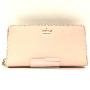 Kate Spade Women's Leather Long Wallet (bi-fold) Pink: Kate Spade Women's Leather Long Wallet (bi-fold) Pink Brand: Kate Spade Type: Long wallet (bi-fold) Gender: Women Material: Leather Leather: Color: Pink Size (HxWxD): 10cm x 20cm x 3cm / 3.93