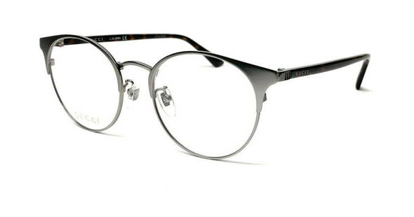 GUCCI GG0298OK 003 Round Oval Ruthenium Havana Men's Eyeglasses 52: GUCCI GG0298OK 003 Round Oval Ruthenium Havana Men's Eyeglasses 52 Brand: Gucci Department: Men Type: Eyeglasses Frame Color: Silver New The BIDHAUS Guarantee: All items in this auction are