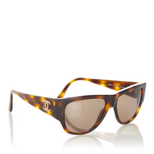 Chanel Round Tinted Sunglasses