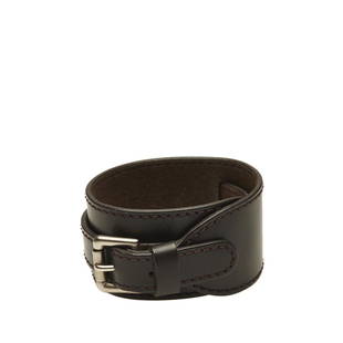 Louis Vuitton Monogram Glace Cuff Bracelet: Louis Vuitton Monogram Glace Cuff Bracelet This cuff bracelet features a monogram glace leather wrist strap and a silver-tone buckle closure. Brand: Louis Vuitton Model: Monogram Glace Cuff