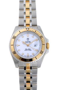 TUDOR Tudor Mini Sub Prince Date Combi Automatic 73193 White Dial Stainless Steel YG Watch: TUDOR Tudor Mini Sub Prince Date Combi Automatic 73193 White Dial Stainless Steel YG Watch Brand: Tudor Line: Mini Sub Type: Sports watch Gender: Boys Material (Case): Stainless steel Yellow