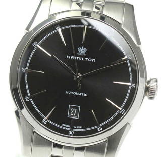 Hamilton Jazzmaster Spirit of Liberty H424150 Date Automatic Men's: Hamilton Jazzmaster Spirit of Liberty H424150 Date Automatic Men's Brand: Hamilton Department: mens Type: wristwatch Pre-Owned The BIDHAUS Guarantee: All items in this auction are guaranteed