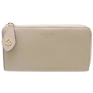 Louis Vuitton Portofeuil Comet Women's Wallet M63104 Taurillon Galle (Gray): Louis Vuitton Portofeuil Comet Women's Wallet M63104 Taurillon Galle (Gray) Brand: Louis Vuitton Line: Taurillon Type: Long wallet (bi-fold) Gender: Women Material: Leather Leather: 