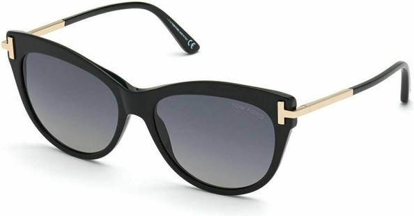 TOM FORD Kira FT0821 01D Black Smoke Polarized Cat Eye 56 mm Women's: TOM FORD Kira FT0821 01D Black Smoke Polarized Cat Eye 56 mm Women's Brand: Tom Ford Department: Women Frame Color: Black Style: Cat Eye Type: Sunglasses New The BIDHAUS Guarantee: All items in
