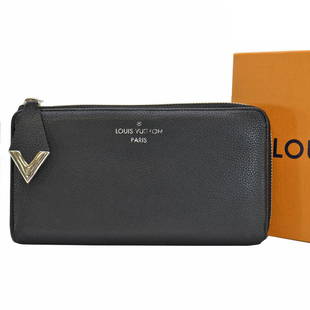 Louis Vuitton Long Wallet Portofeuil Comet Noir Voca Casimir Leather L-shaped Fastener Men M60146: Louis Vuitton Long Wallet Portofeuil Comet Noir Voca Casimir Leather L-shaped Fastener Men M60146 Brand: Louis Vuitton Model: Wallet Portofeuille Country of Origin: France Gender: Men Material: