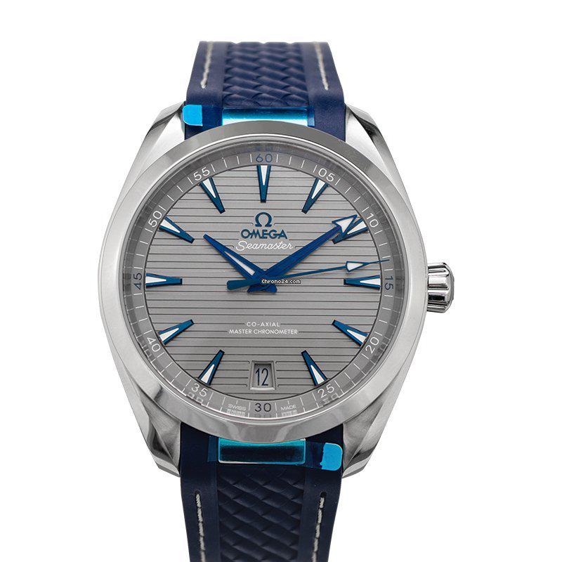 Omega Seamaster Aqua Terra 150M Omega Co-Axial Master Chronometer 41 mm Automatic Grey Dial Stai: Omega Seamaster Aqua Terra 150M Omega Co-Axial Master Chronometer 41 mm Automatic Grey Dial Stai Brand: Omega Model: Seamaster Aqua Terra Dealer product code: 10326A Movement: Automatic Case material: