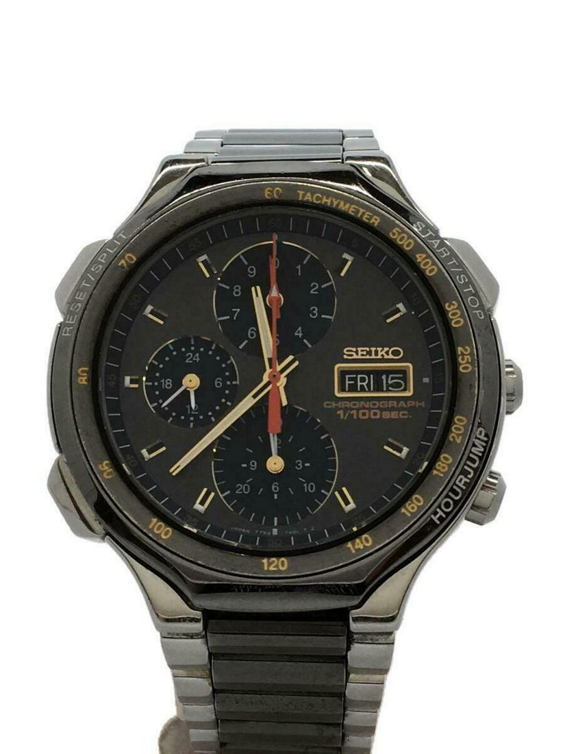 Seiko 7t59 7a00 Speedmaster Quartz 90s 1 100 Chronograph Men S Watch May 10 22 Bidhaus In Ny