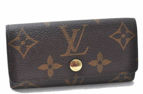 Louis Vuitton Monogram Multicles 4 Four Hooks Key Case M62631 LV: Louis Vuitton Monogram Multicles 4 Four Hooks Key Case M62631 LV Brand: Louis Vuitton Type: Key Case Color: Brown Department: Unisex Material: Monogram Canvas Country/Region of Manufacture: France