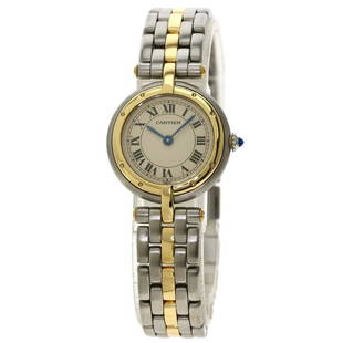 Cartier Panther SM 1ROW Watch Stainless Steel / Combi Ladies CARTIER: Cartier Panther SM 1ROW Watch Stainless Steel / Combi Ladies CARTIER Brand: Cartier Gender: Women Display: Analog Material (Case): Stainless steel Material (Band): Stainless steel Color (Dial):