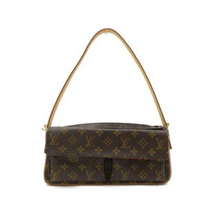 LOUIS VUITTON Monogram Viva Cite MM M51164: LOUIS VUITTON Monogram Viva Cite MM M51164 Brand: LOUIS VUITTON Style: Shoulder Bag Exterior Color: MARRON / GOLD Parts Exterior Material: Coating canvas Gender: Ladies Size: WxHxD : 30cm x 13cm x