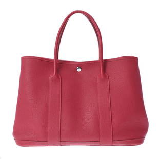 HERMES Hermes Garden PM Rouge Pepper # R engraved (around 2014) Ladies Negonda handbag: HERMES Hermes Garden PM Rouge Pepper # R engraved (around 2014) Ladies Negonda handbag Brand: Hermes Line: Garden Type: Handbag Material: Negonda leather Negonda leather: Hardware Color: