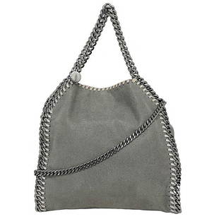 Stella McCARTNEY Chain Shoulder Bag Gray Silver Falabella 371223 Pochette STELLA Handbag Ladies: Stella McCARTNEY Chain Shoulder Bag Gray Silver Falabella 371223 Pochette STELLA Handbag Ladies Brand: Stella McCartney Type: Handbag Pochette Shoulder bag Color: Gray Silver Gender: Women 
