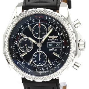 Breitling Bentley Automatic Stainless Steel Men's Sports Watch A13362: Breitling Bentley Automatic Stainless Steel Men's Sports Watch A13362 Brand: Breitling Line: Bentley Model: A13362 Style: Sport Gender: Men Material (Case): Stainless steel Material (Band):