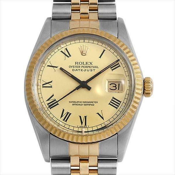 Rolex Datejust 16013 Automatic Champagne Buckley Dial Rome Men's Watch: Rolex Datejust 16013 Automatic Champagne Buckley Dial Rome Men's Watch Brand: Rolex Type: Wristwatch Department: Mens Pre-Owned The BIDHAUS Guarantee: All items in this auction are guaranteed authenti