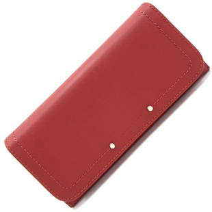 Longchamp Long Bi-Fold Wallet Cavalcade Continental L3044HNA Red Leather Ladies: Longchamp Long Bi-Fold Wallet Cavalcade Continental L3044HNA Red Leather Ladies Brand: Longchamp Type: Long wallet (bi-fold) Gender: Women Material: Leather Leather: Color: Red color Size