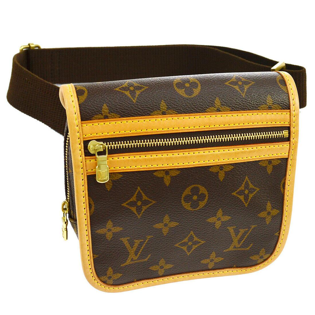 Louis Vuitton Bosphore Bum Bag Waist Pouch Purse Sp0066 Monogram