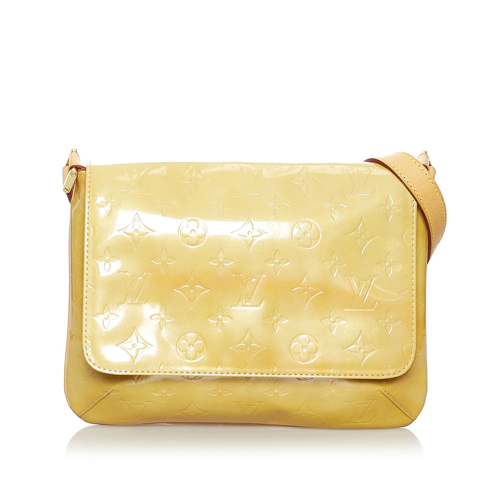 Louis Vuitton Vernis Thompson Street: Louis Vuitton Vernis Thompson Street The Thompson Street features a vernis leather body an adjustable leather strap and a front flap with magnetic snap closure. Brand: Louis Vuitton Model: Vernis Thom