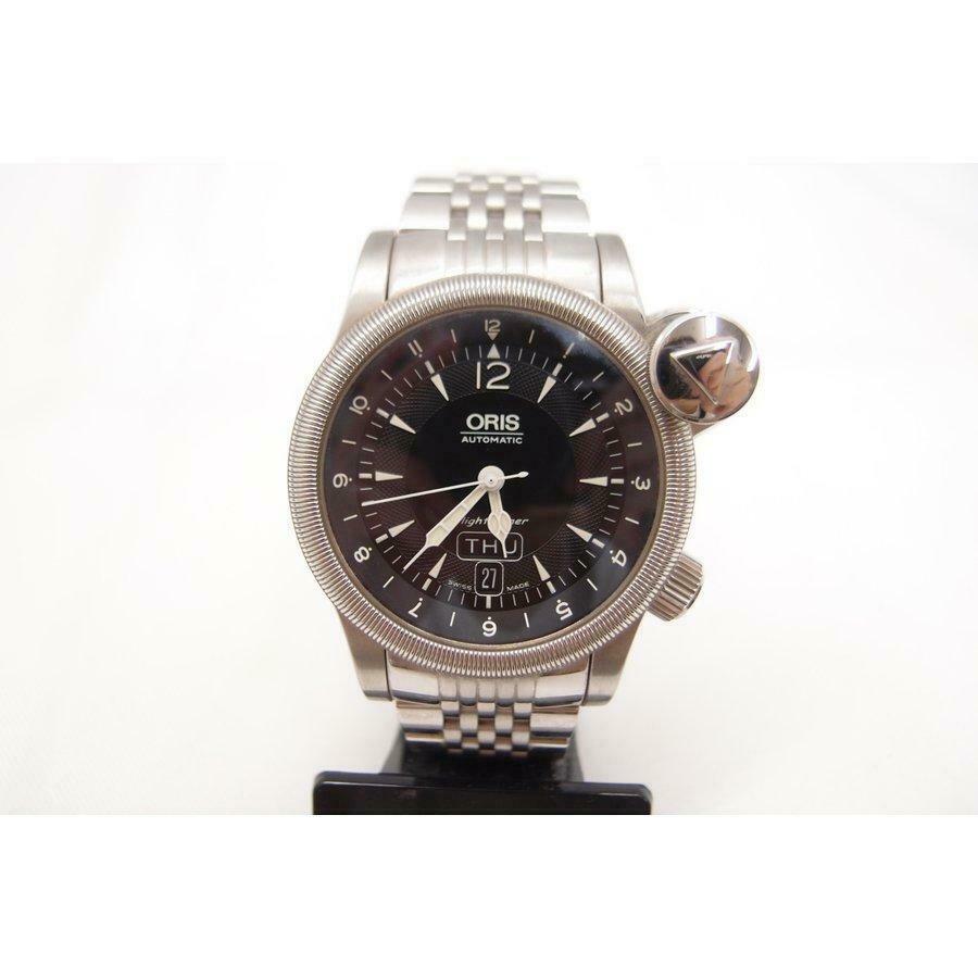 Oris Flight Timer 7568 Day-Date Automatic Stainless Steel Men's Watch: Oris Flight Timer 7568 Day-Date Automatic Stainless Steel Men's Watch Brand: Oris Type: Wristwatch Department: Mens Pre-Owned The BIDHAUS Guarantee: All items in this auction are guaranteed authentic