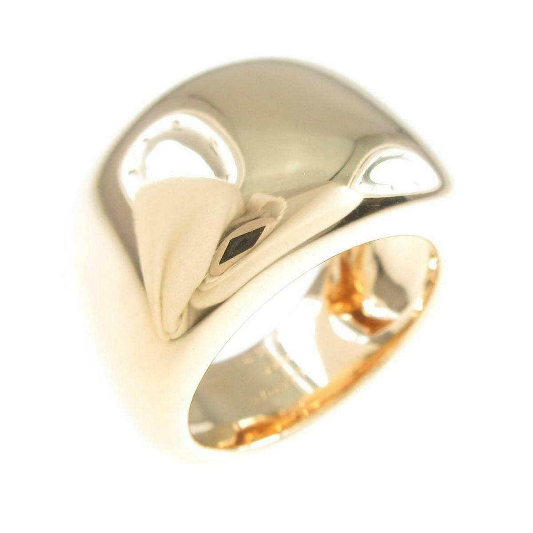 Cartier Nouvelle Vague ring: Cartier Nouvelle Vague ring Brand: Cartier Style: Ring Material: 750YG Gender: Ladies Size: 10.0 (JPN size) (50) Accessories: No case No Warranty Card Main Stone: No stones Actualsize: W : 13.5mm Type