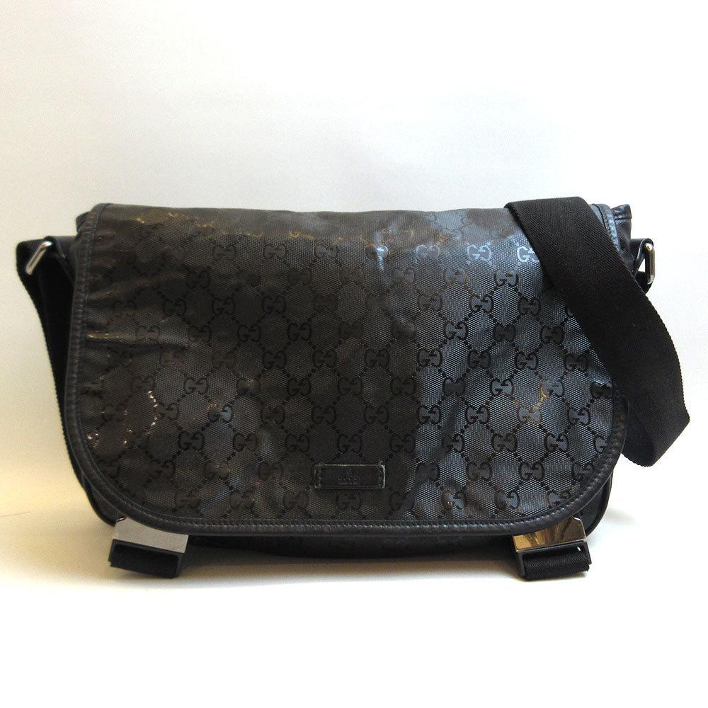 Gucci Bag Shoulder Messenger Black GG Imprime Women's Men's 201732: Gucci Bag Shoulder Messenger Black GG Imprime Women's Men's 201732 Brand: Gucci Line: GG Imprime Type: Messenger bag Shoulder bag Gender: Men Women Material: GG Imprime GG Imprime: Color: Black Inner