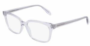 ALEXANDER MCQUEEN AM0243O 005 Violet Transparent Square Rectangle 52 mm: ALEXANDER MCQUEEN AM0243O 005 Violet Transparent Square Rectangle 52 mm Brand: Alexander McQueen Department: Boys Frame Color: Beige Style: Rectangle Type: Eyeglasses New The BIDHAUS Guarantee: All it