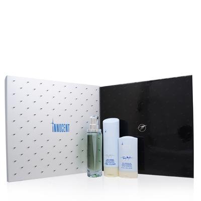 ANGEL INNOCENT/THIERRY MUGLER SET (W): ANGEL INNOCENT/THIERRY MUGLER SET (W) ANGEL INNOCENT THIERRY MUGLER The BIDHAUS Guarantee: All items in this auction are guaranteed authentic and come with a 100% money-back guarantee. At Your Service