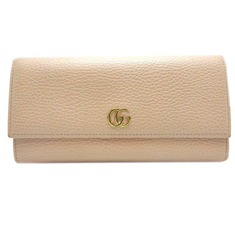 Gucci Petit G Marmont Continental Wallet Women's 456116 Leather Pink Beige: Gucci Petit G Marmont Continental Wallet Women's 456116 Leather Pink Beige Brand: Gucci Type: Long wallet (bi-fold) Gender: Women Material: Leather Leather: Color: Pink beige Size (HxWxD): 9.5cm x 19c